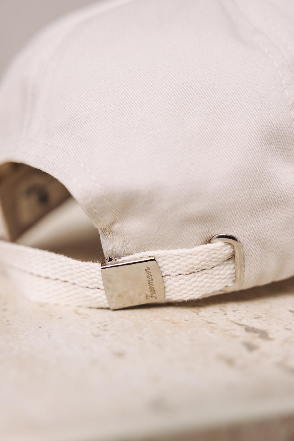 Freeman T. Porter Club Cap Casquette Brodée Femme Ecru