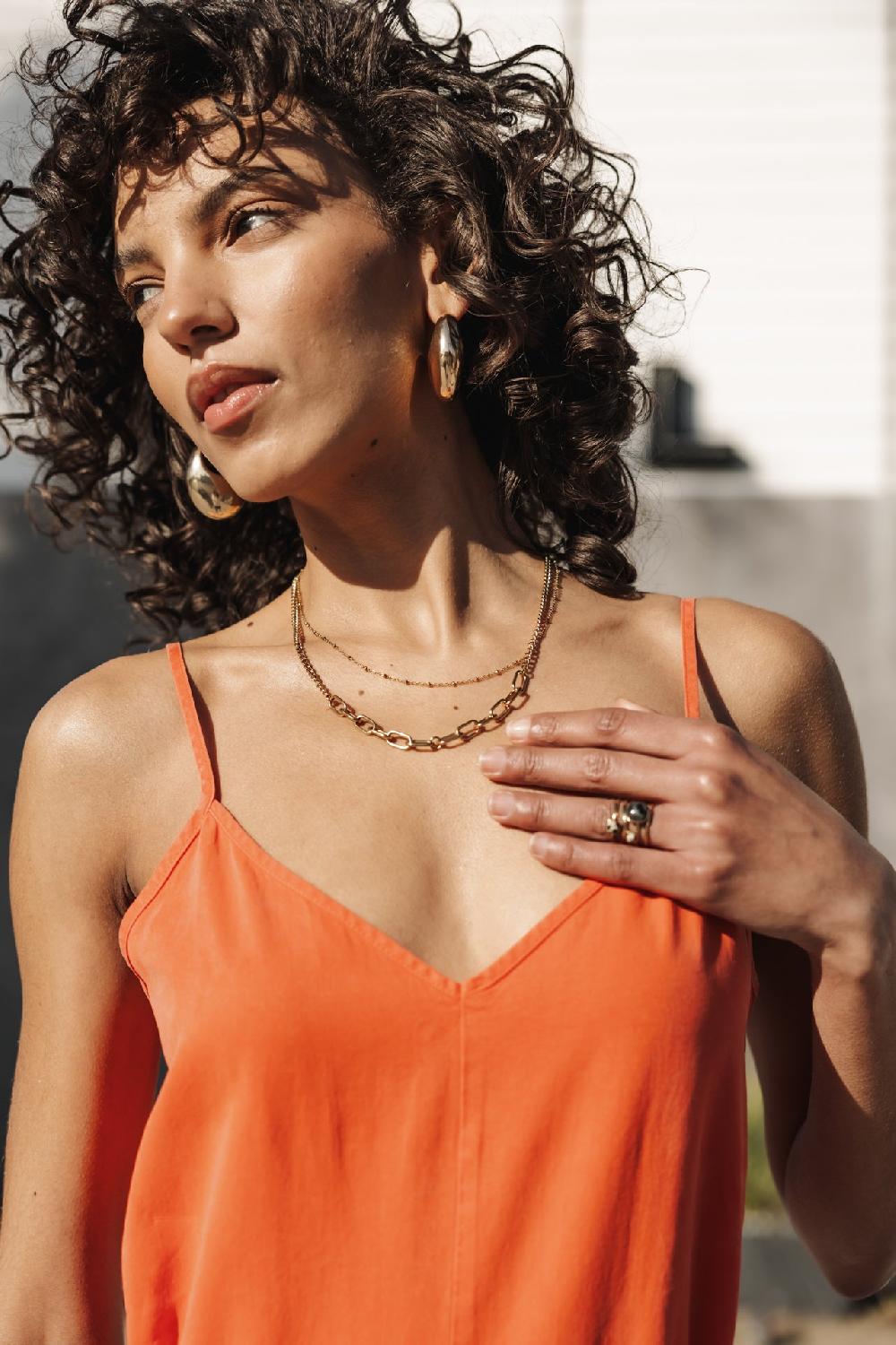 Freeman T. Porter Corolle Plain Combinaison Palazzo Femme Tigerlily