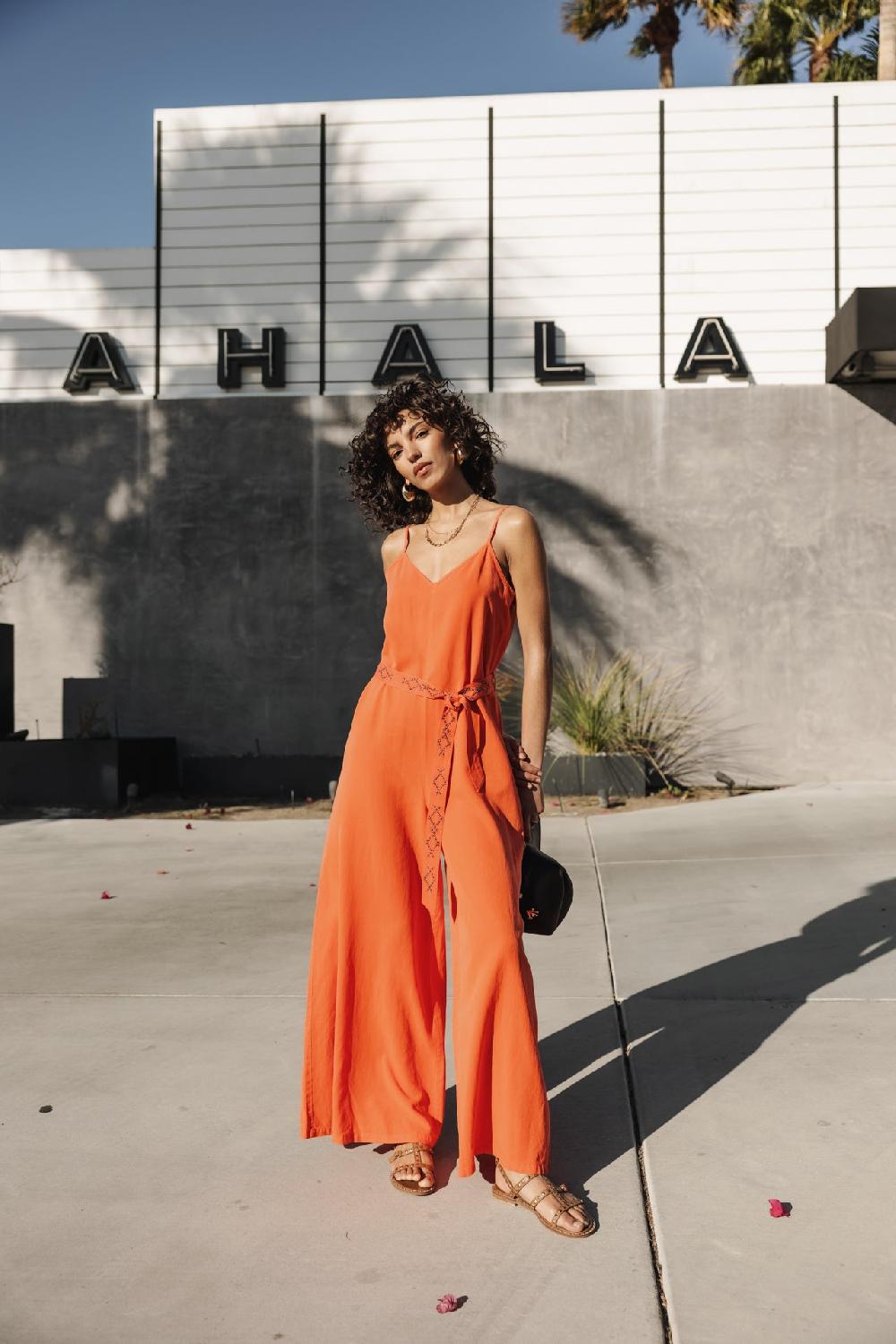 freeman t. porter Corolle Plain Combinaison palazzo Femme tigerlily