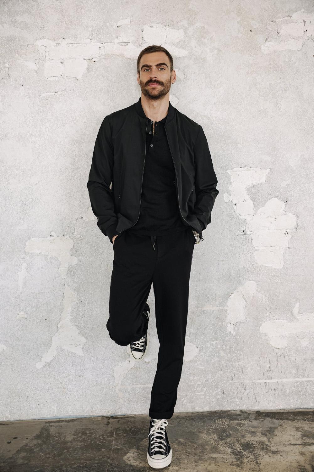 Freeman T. Porter Derek Comfy Pantalon Relax Homme Black