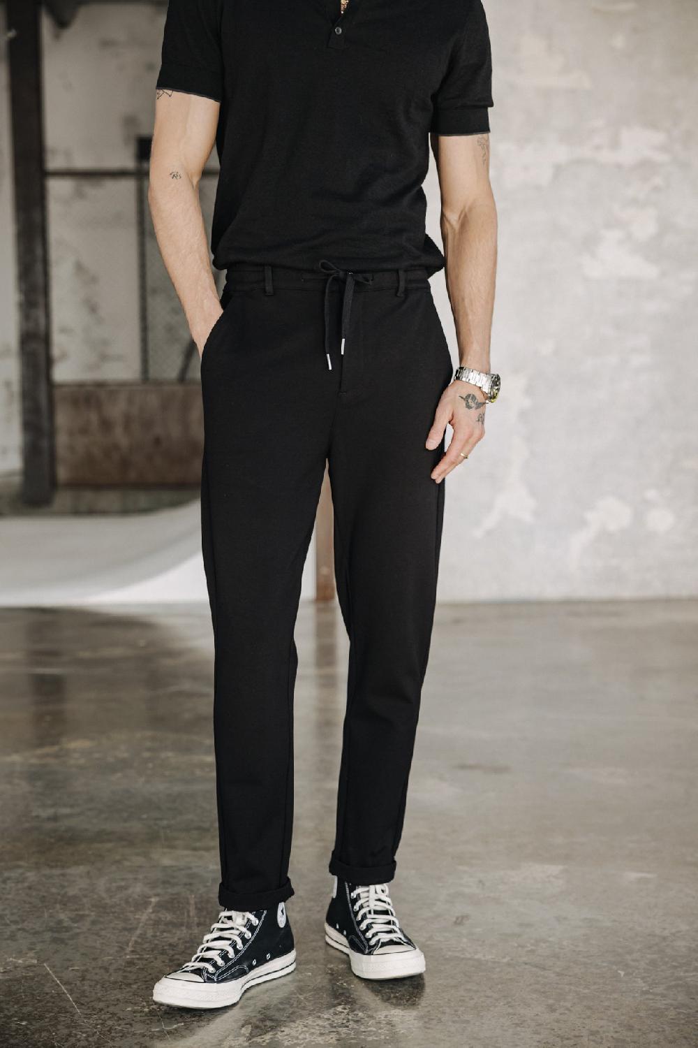 freeman t. porter Derek Comfy Pantalon relax Homme black