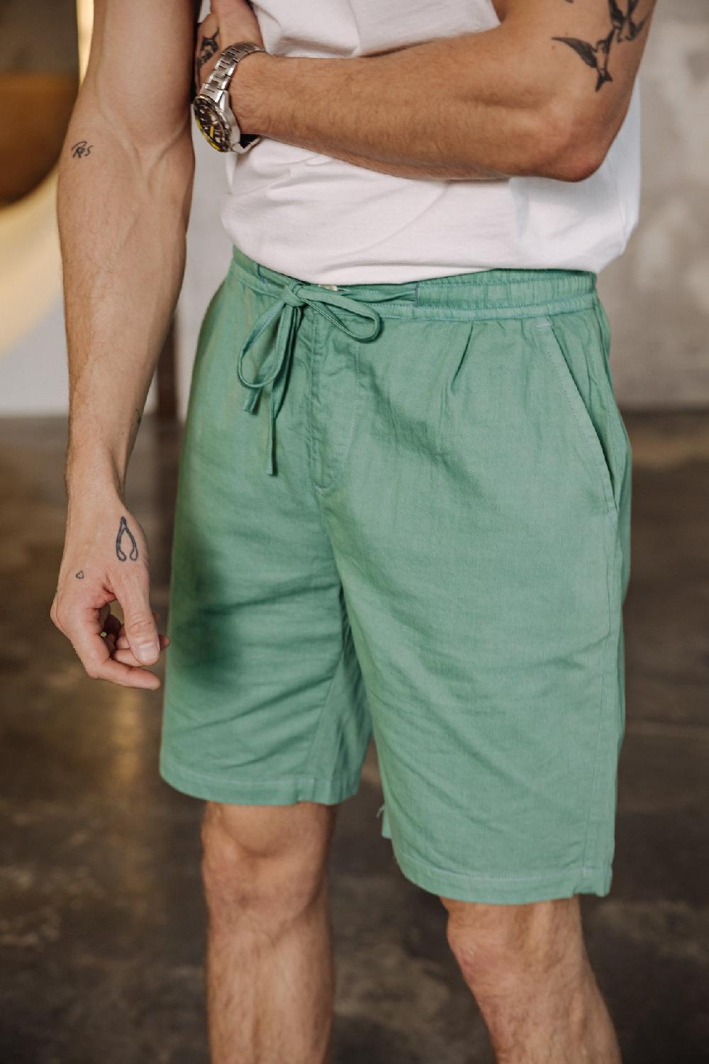 freeman t. porter Doug Cot Slub Shorts relax Homme feldspar
