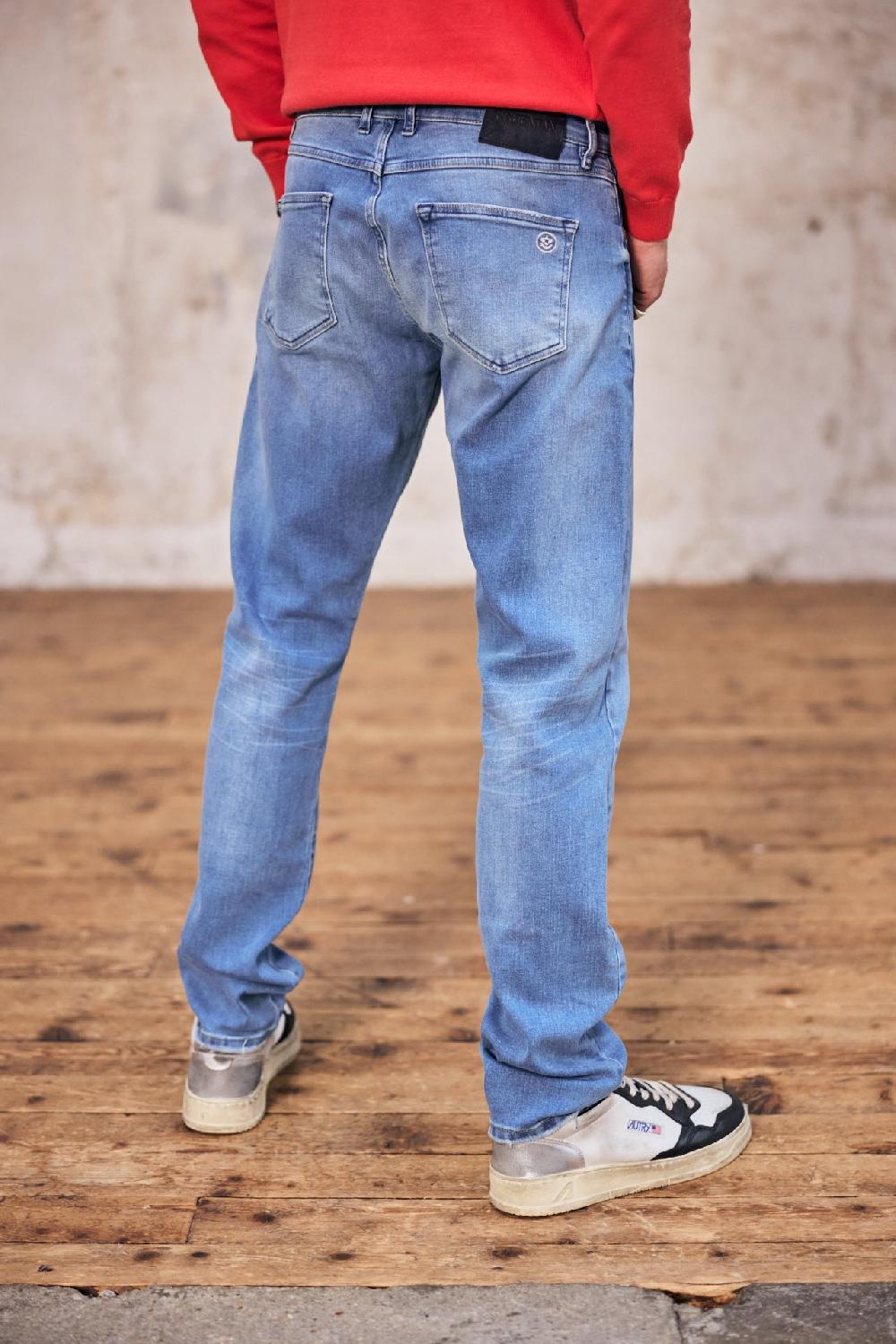 Freeman T. Porter Dustee S-SDM Jeans Slim Homme Polynesia