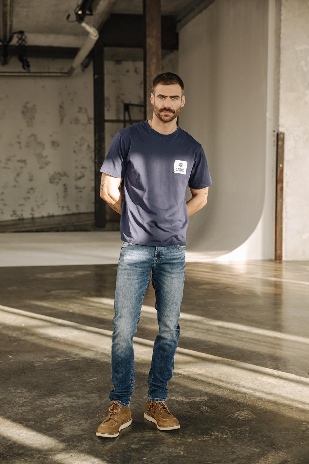freeman T. Porter Dustee S-SDM Jeans Slim Homme Saopolo Med