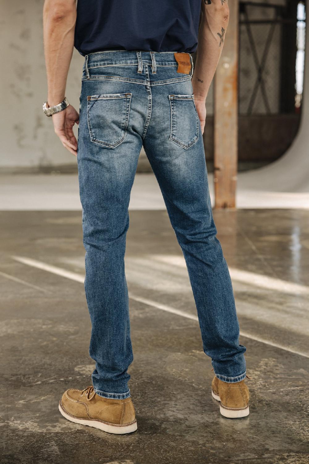 freeman T. Porter Dustee S-SDM Jeans Slim Homme Saopolo Med