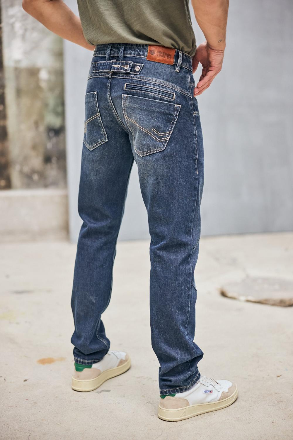 Freeman T. Porter Eddy Denim Jeans Droit Homme Befton