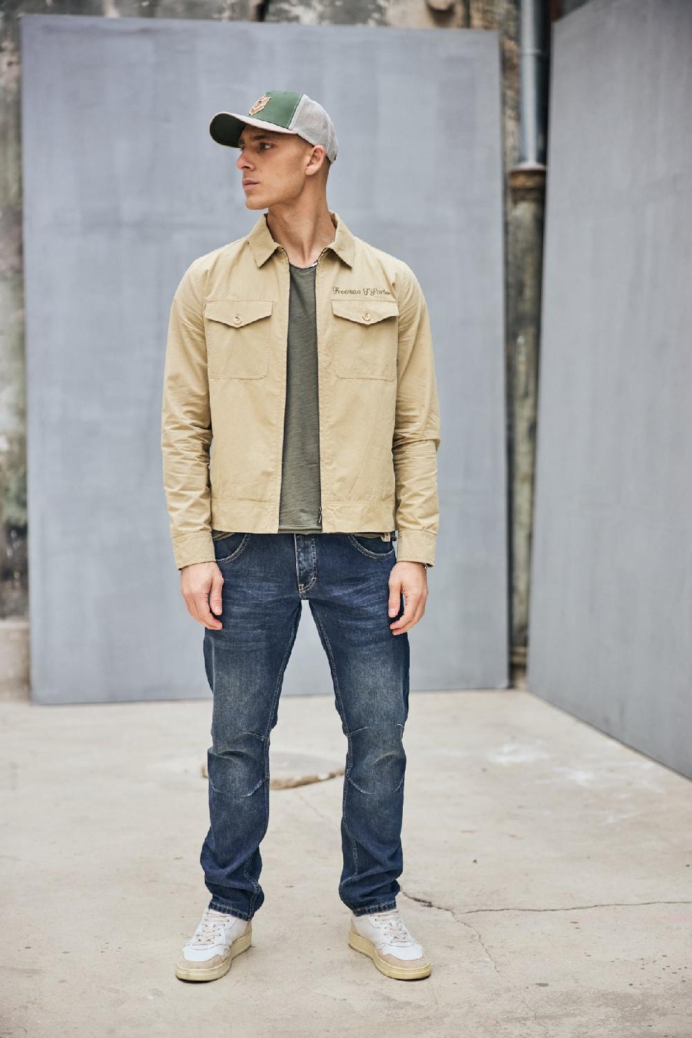 Freeman T. Porter Eddy Denim Jeans Droit Homme Befton
