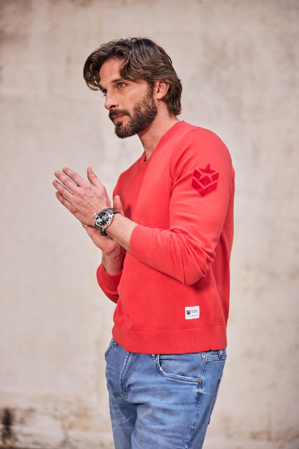 freeman t. porter Edgar Conwy Pull col V Homme firecracker