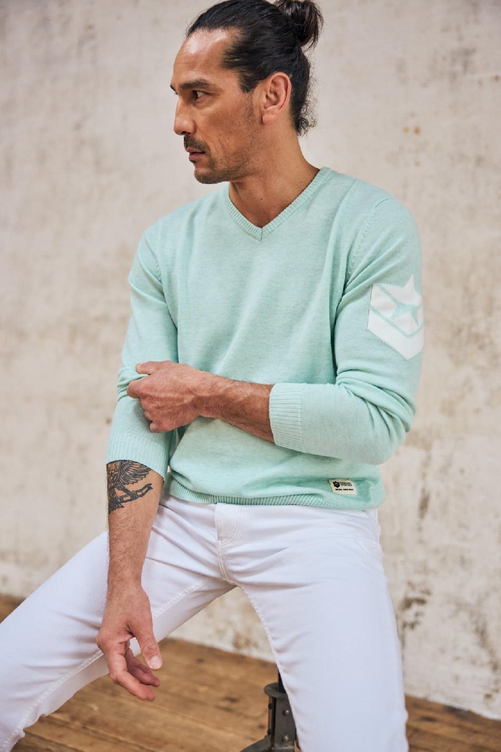 freeman t. porter Edgar Trosa Pull col V Homme glacier