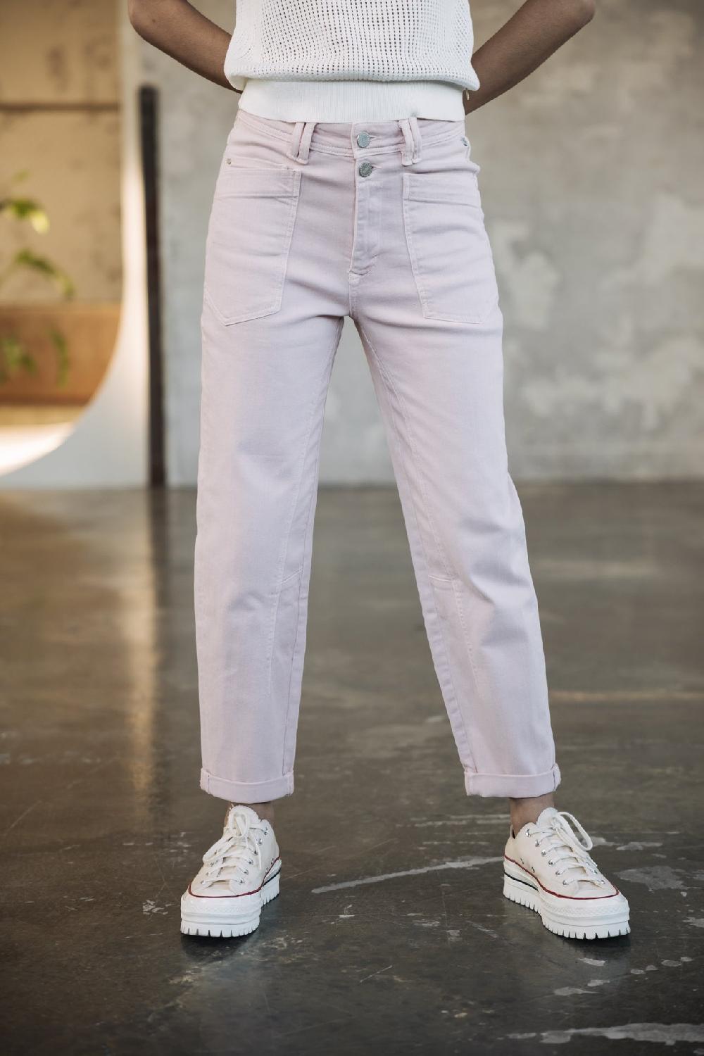 freeman t. porter Edita Andalousia Pantalon taille haute Femme light pink