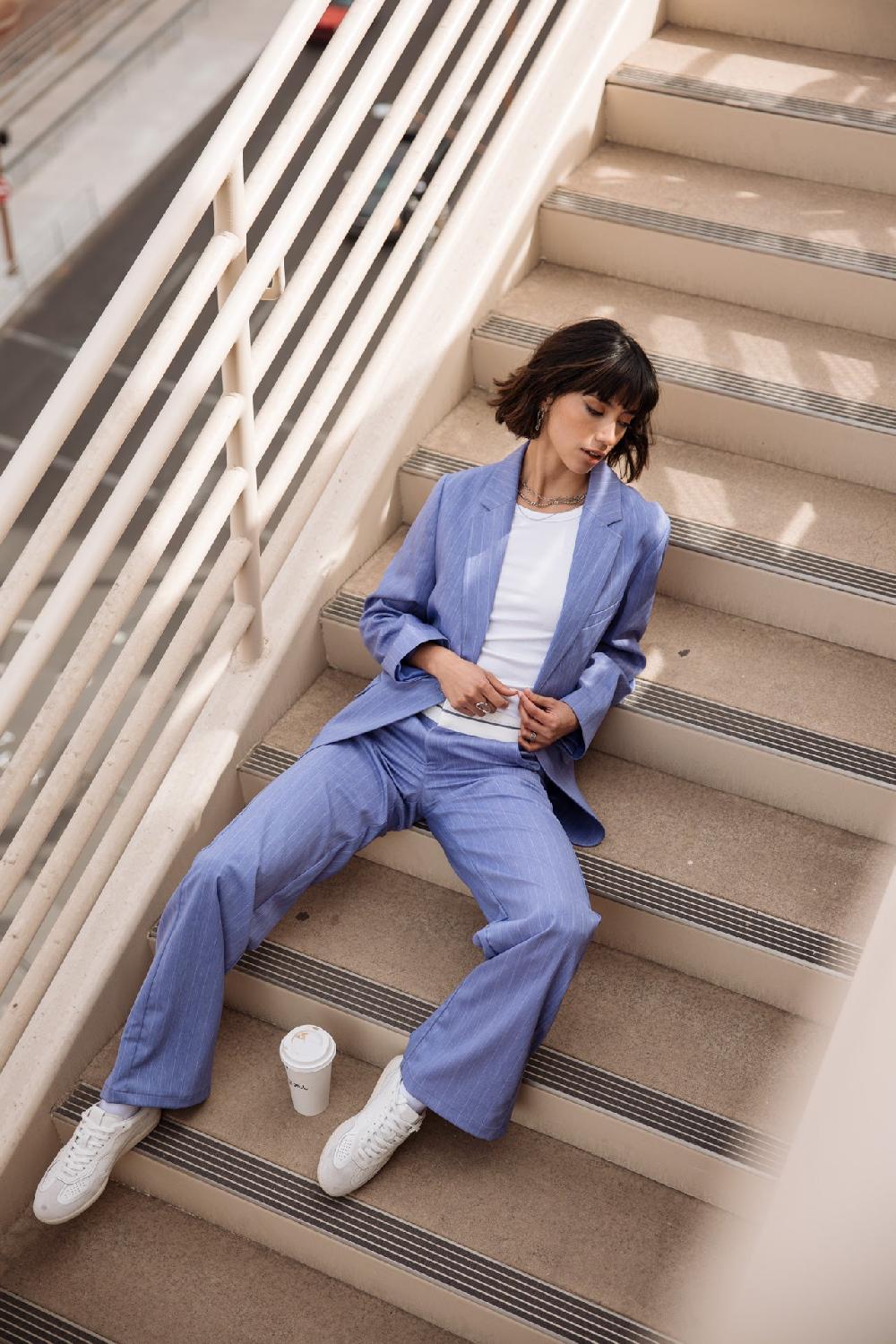 Freeman T. Porter Eliza Cairo Pantalon Large Femme Jacaranda