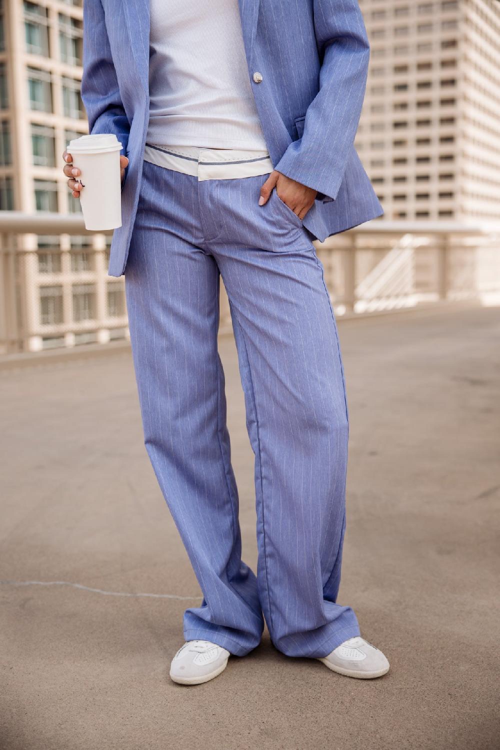 freeman t. porter Eliza Cairo Pantalon large Femme jacaranda