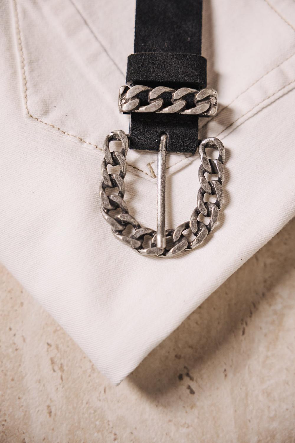 Freeman T. Porter Eularia Ceinture En Cuir Femme Black