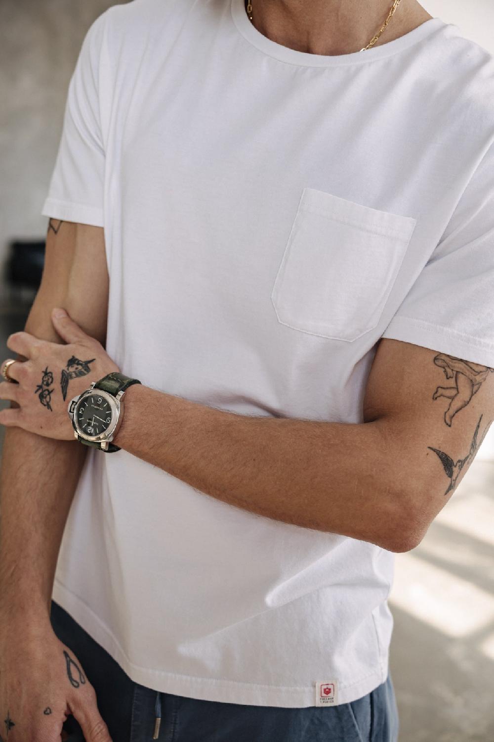 Freeman T. Porter Flavio Illinois T-shirt Homme Bright White