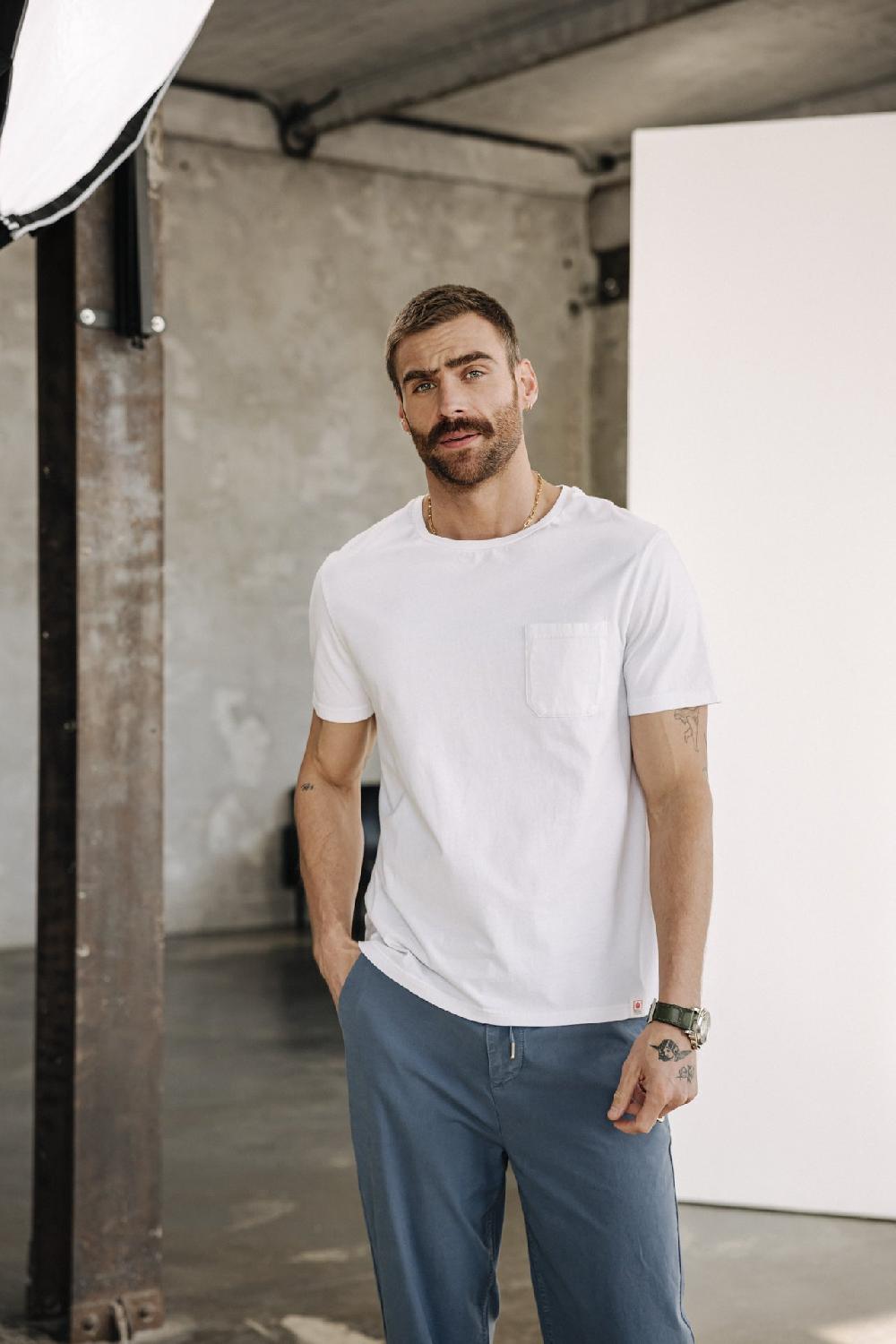 Freeman T. Porter Flavio Illinois T-shirt Homme Bright White