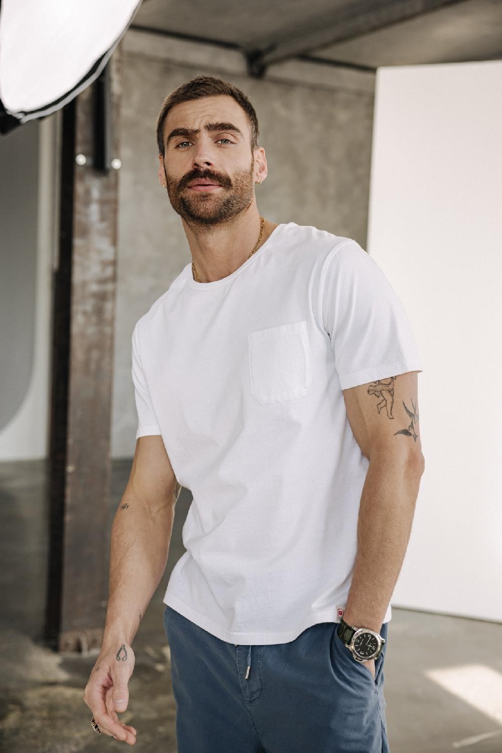 freeman t. porter Flavio Illinois T-shirt Homme bright white