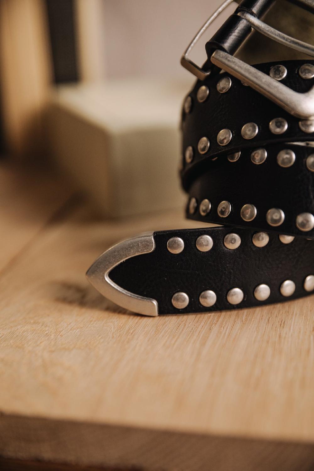 Freeman T. Porter Abi Ceinture En Cuir Femme Black