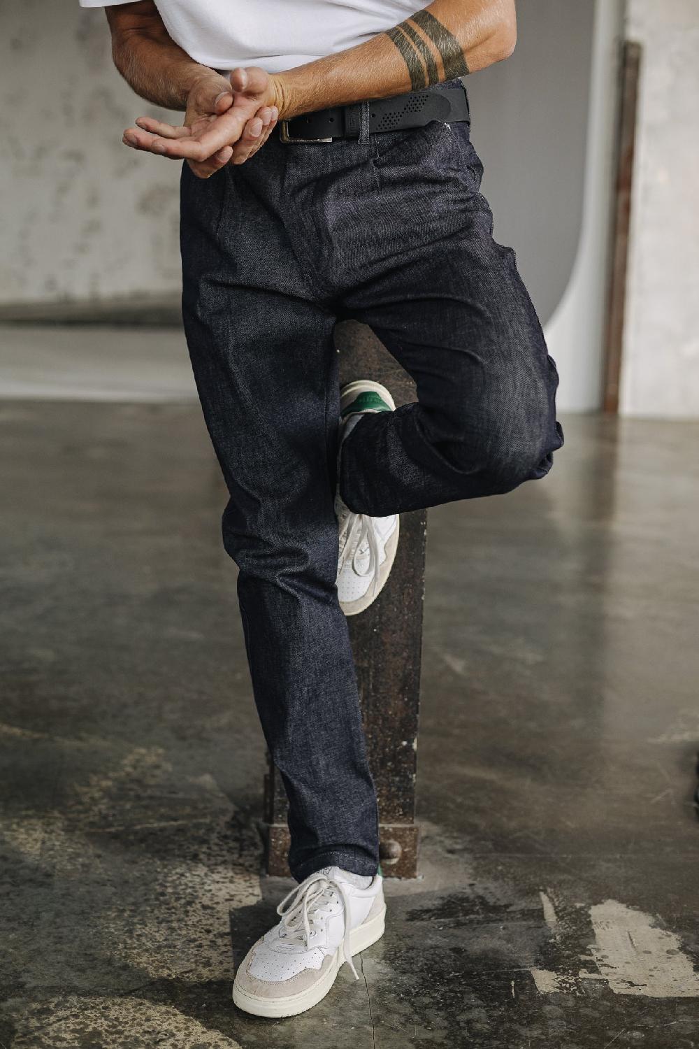 Freeman T. Porter Bruce SDM Jeans Slim Homme Banco
