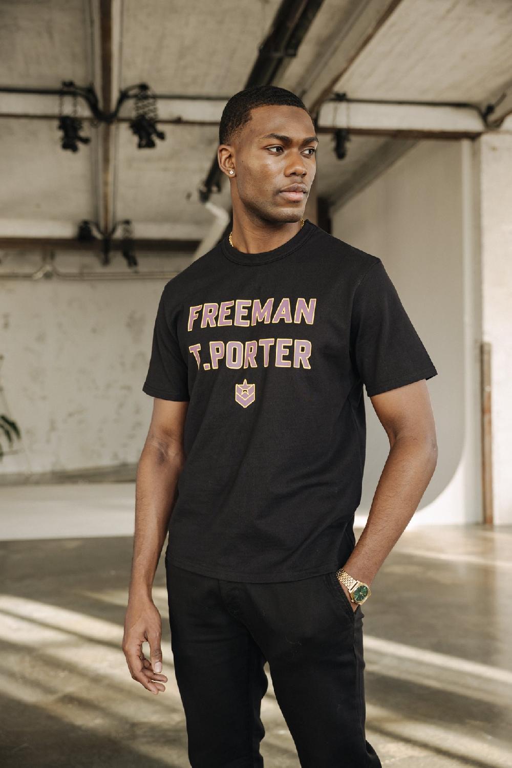 Freeman T. Porter Chuck Neon T-shirt Homme Black