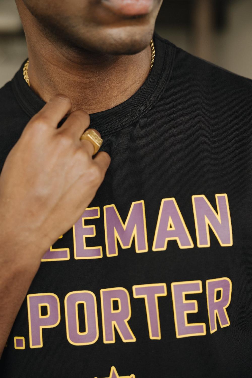 Freeman T. Porter Chuck Neon T-shirt Homme Black