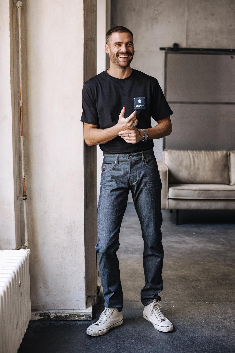 Freeman T. Porter Chuck Patch T-shirt Homme Black