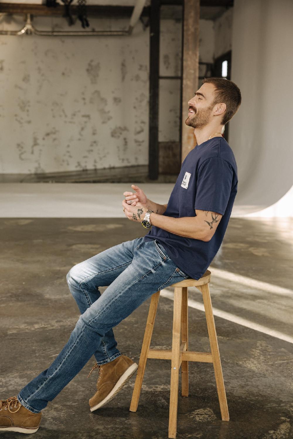 Freeman T. Porter Chuck Patch T-shirt Homme Navy