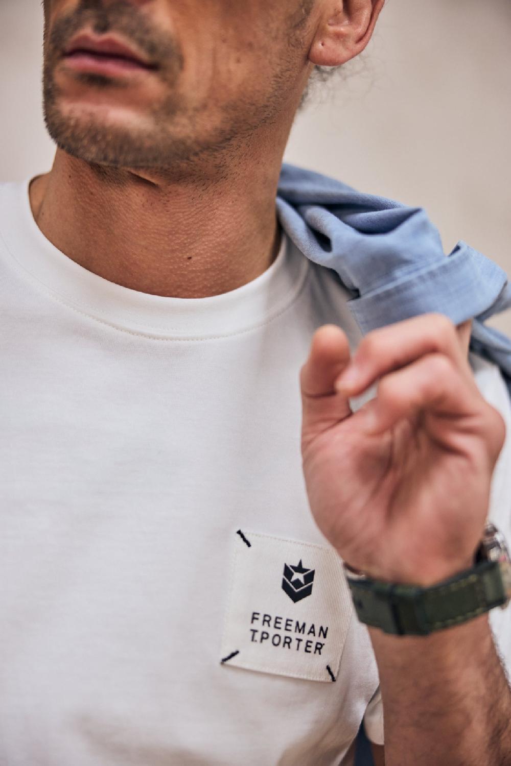 Freeman T. Porter Chuck Patch T-shirt Homme White