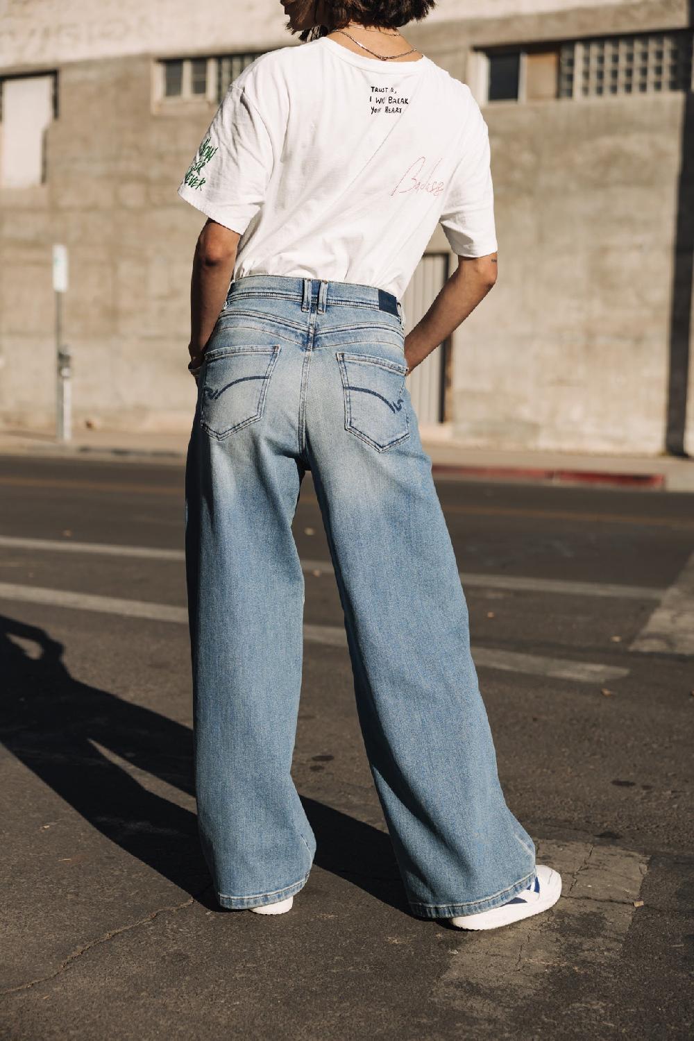 Freeman T. Porter Gaby SDM Jeans Large Femme Seoul