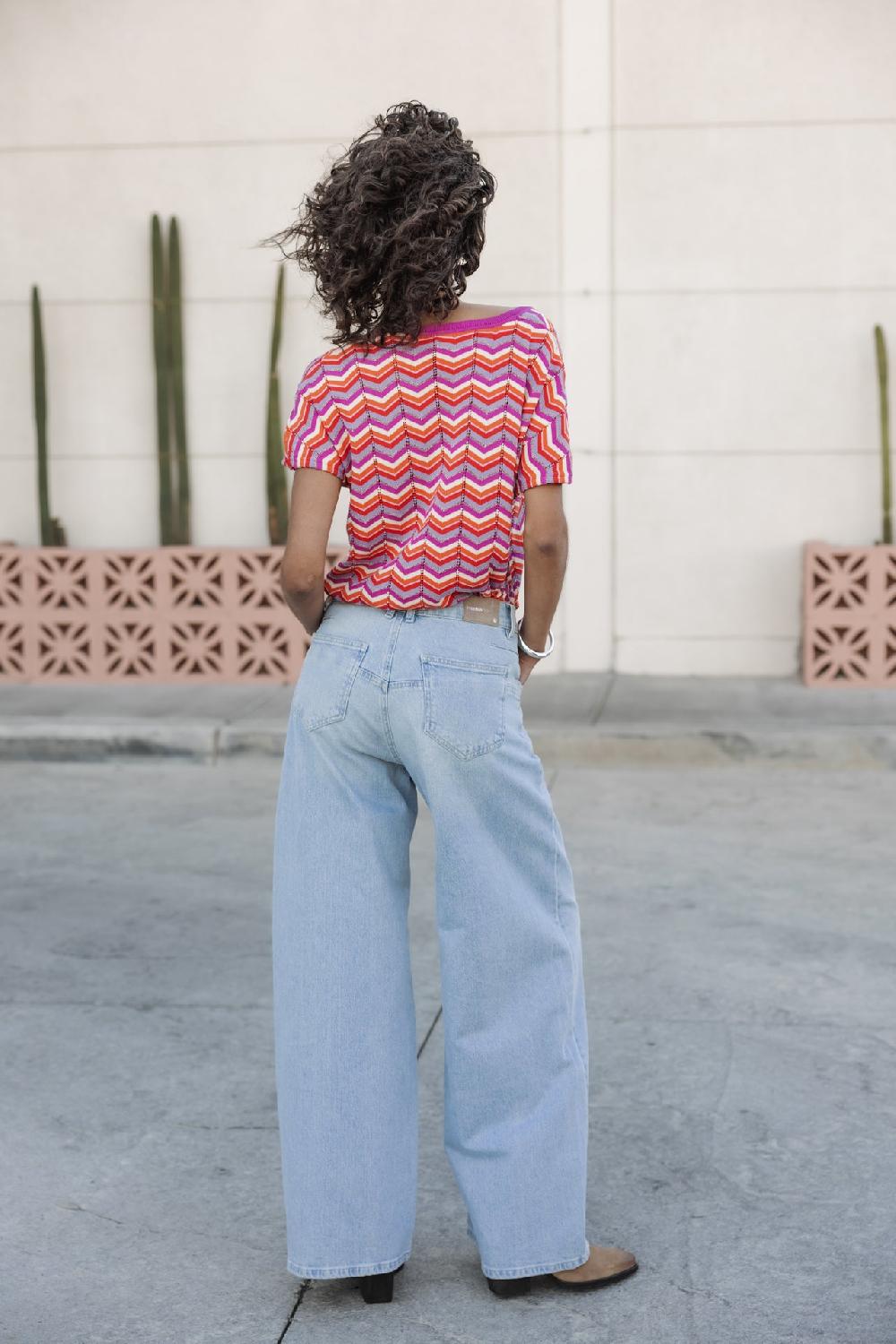 Freeman T. Porter Jane SDM Jeans Large Femme Matira