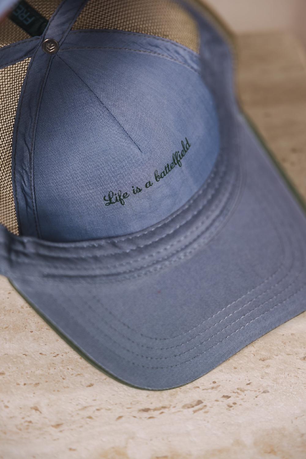 Freeman T. Porter Micky Casquette Homme Blue Denim