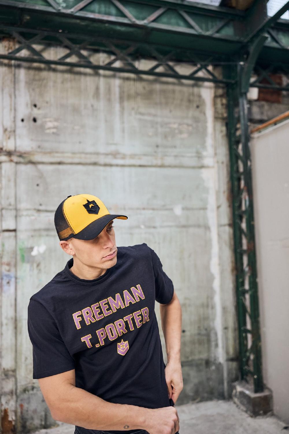 Freeman T. Porter Micky Casquette Homme Yellow
