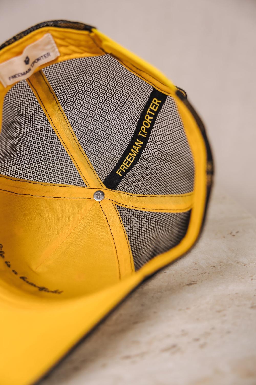 Freeman T. Porter Micky Casquette Homme Yellow