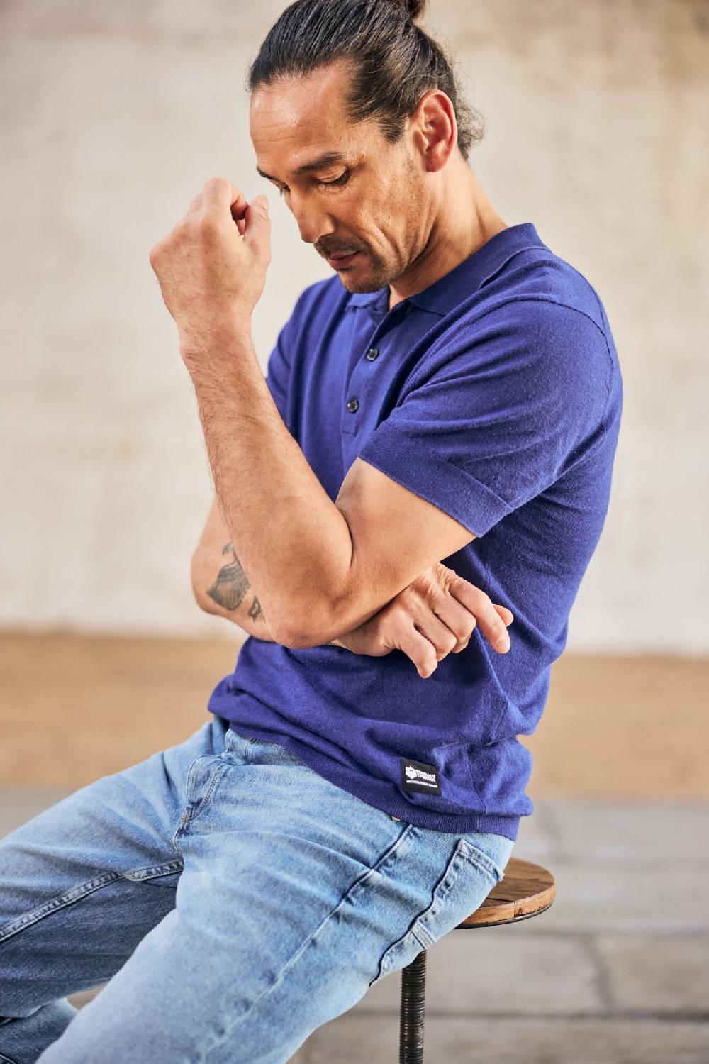 Freeman T. Porter Mike Argos Polo Homme Blueprint