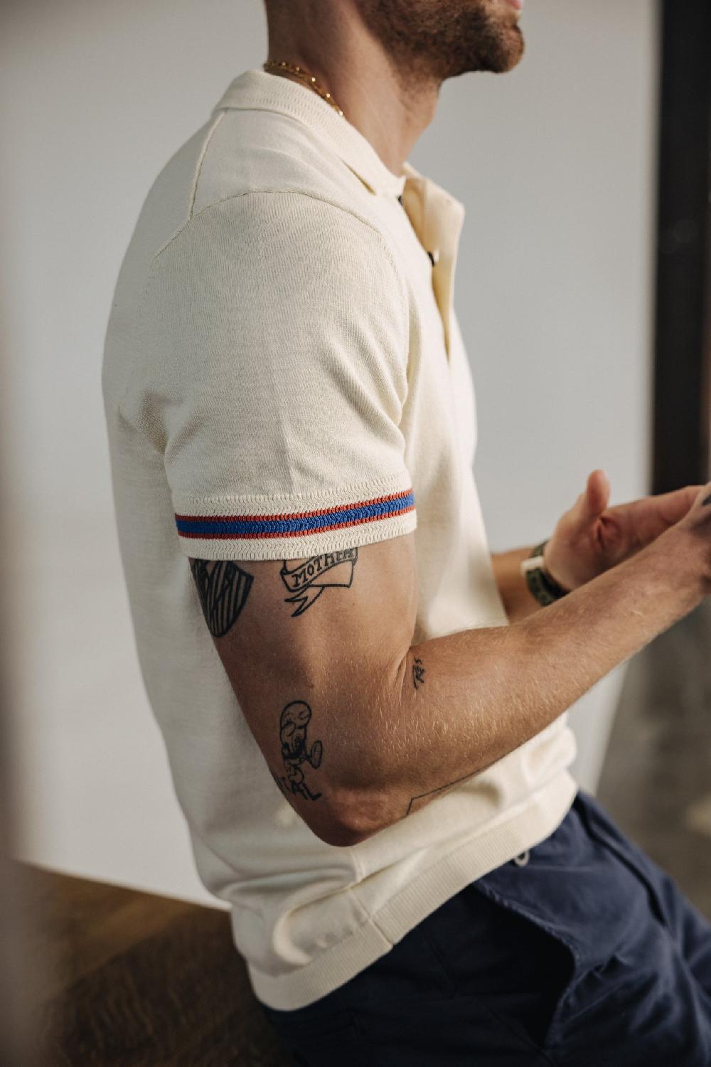 Freeman T. Porter Mike Conwy Polo Homme Egret