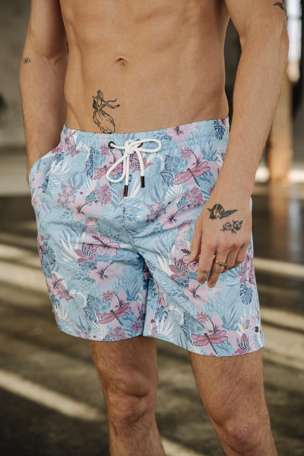 freeman t. porter Playa 1 Short Homme blue