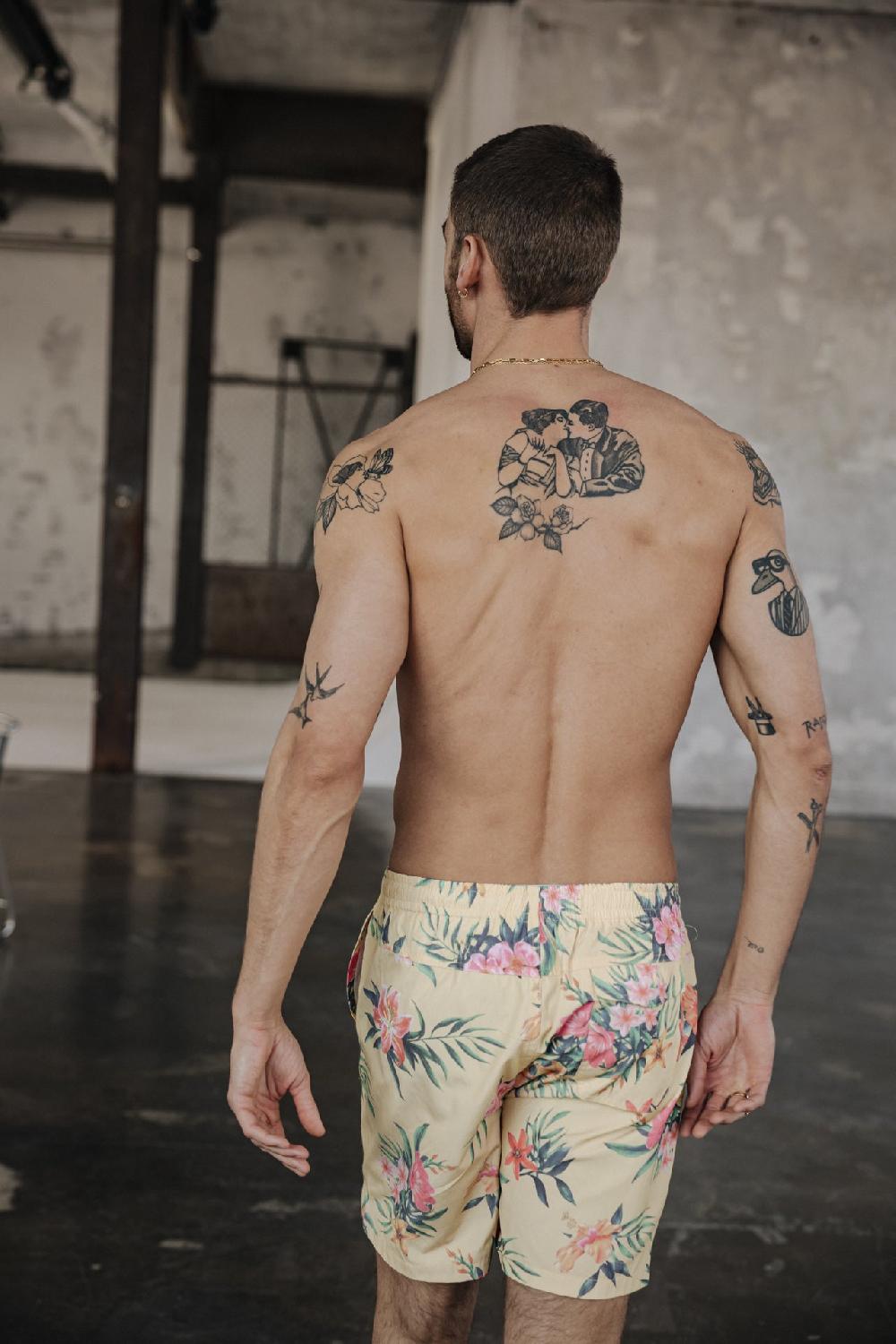 Freeman T. Porter Playa 1 Short Homme Yellow