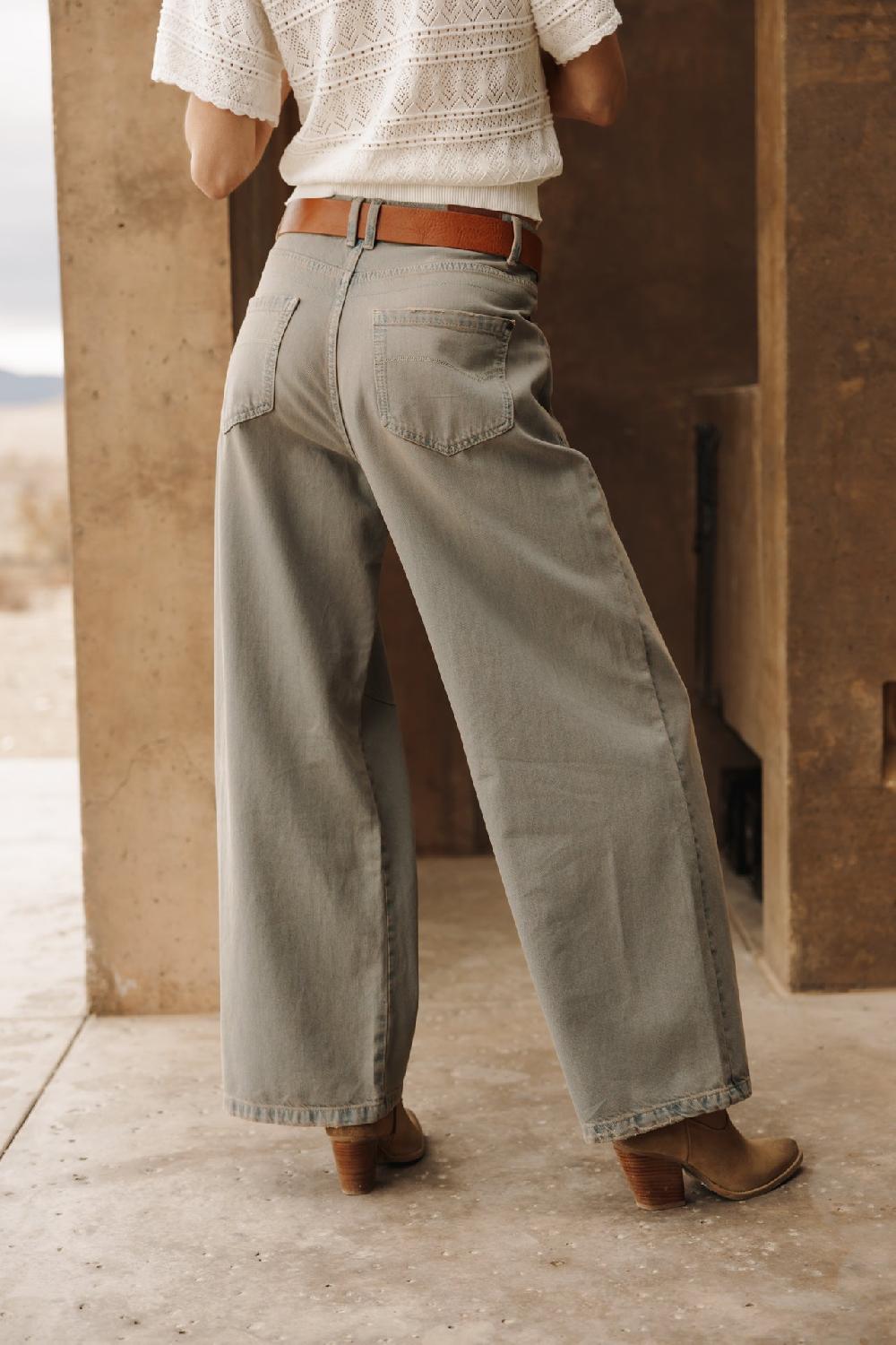 Freeman T. Porter Gaby Denim Jeans Large Femme Fenomen