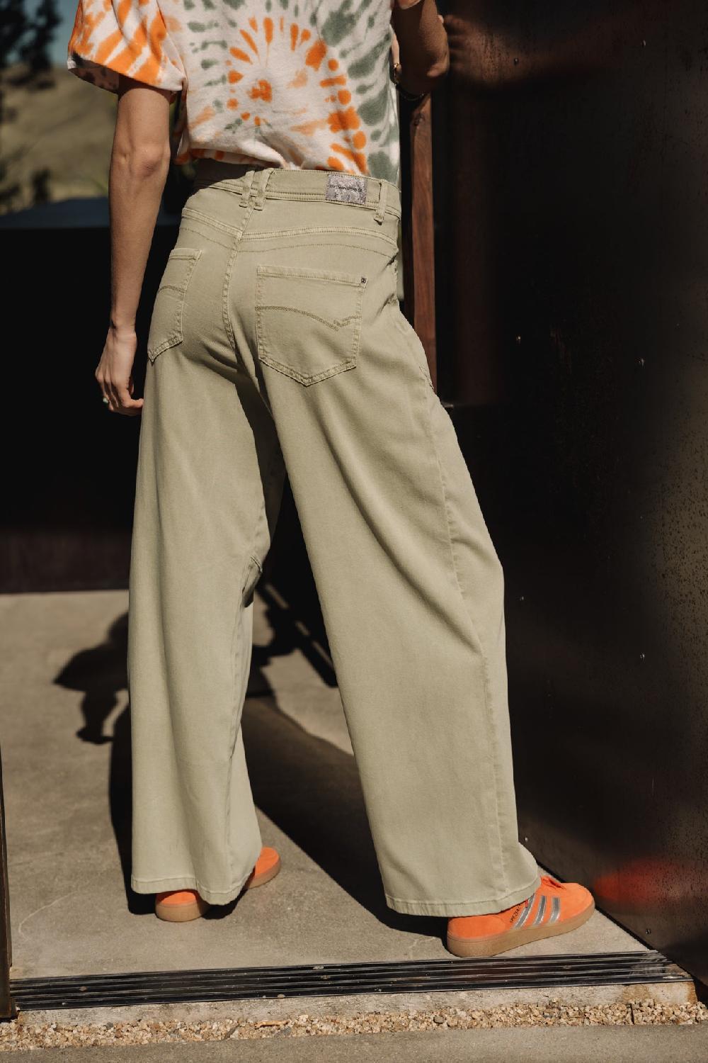 Freeman T. Porter Gaby Lynx Pantalon Large Femme Desert Sage