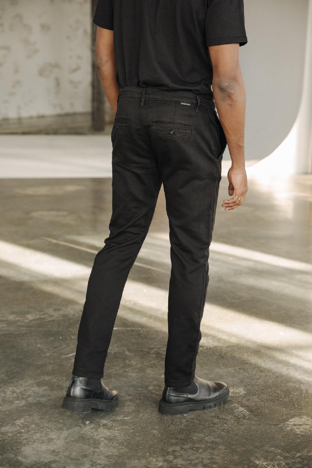 Freeman T. Porter Gino Epic Pantalon Chino Homme Black