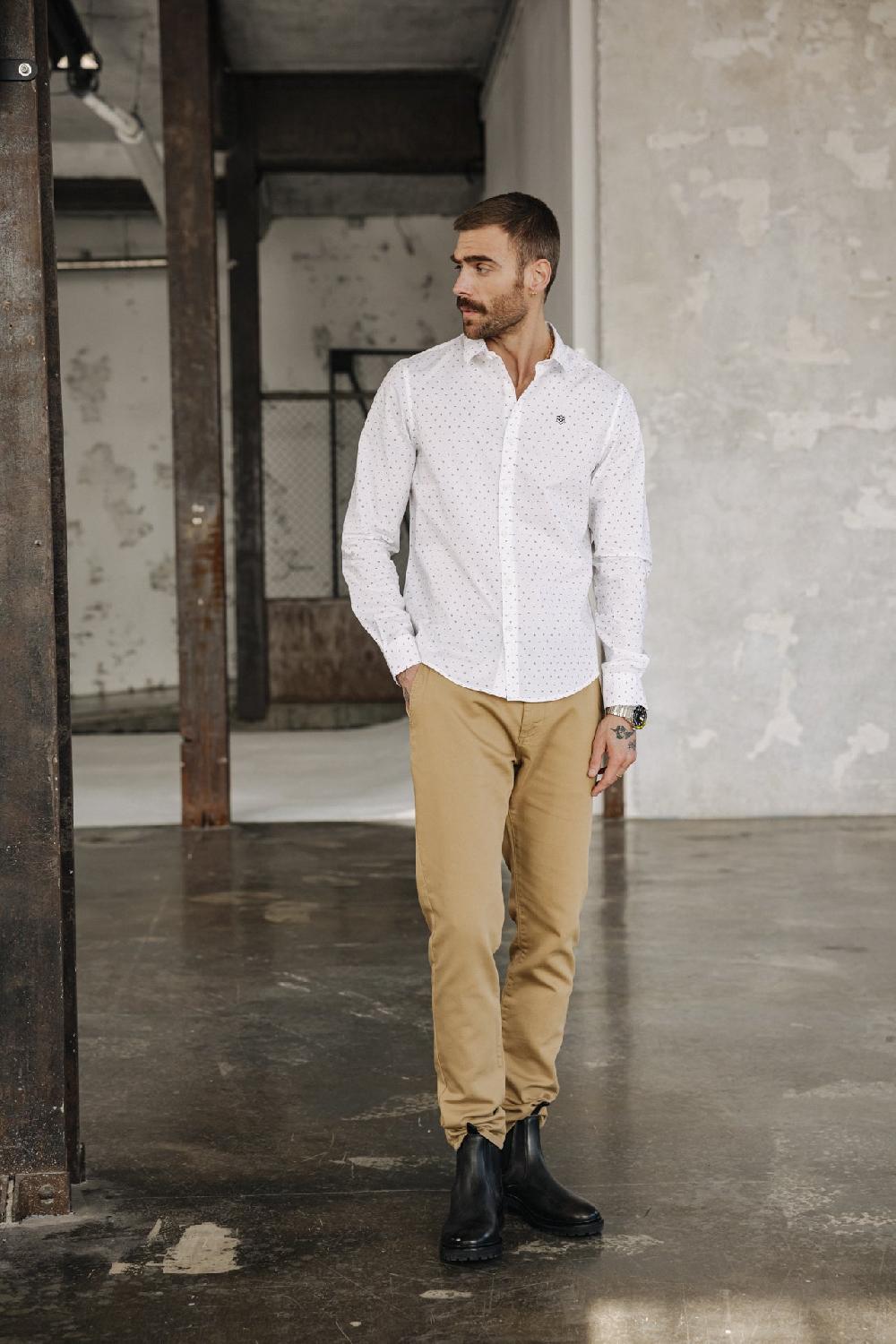 Freeman T. Porter Gino Epic Pantalon Chino Homme Kelp