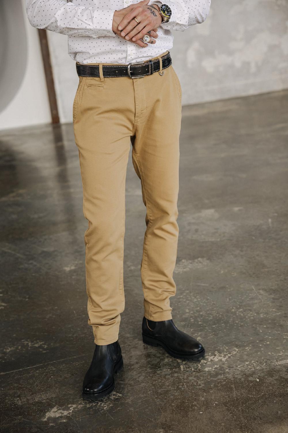 Freeman T. Porter Gino Epic Pantalon Chino Homme Kelp