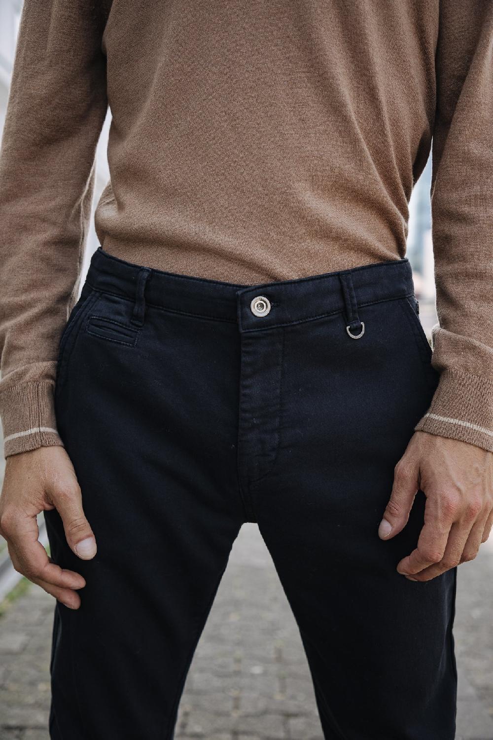 Freeman T. Porter Gino Epic Pantalon Chino Homme Total Eclipse