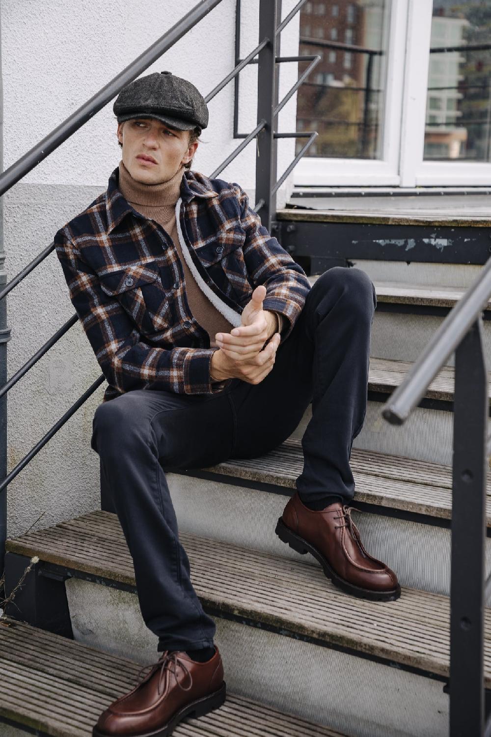 Freeman T. Porter Gino Epic Pantalon Chino Homme Total Eclipse