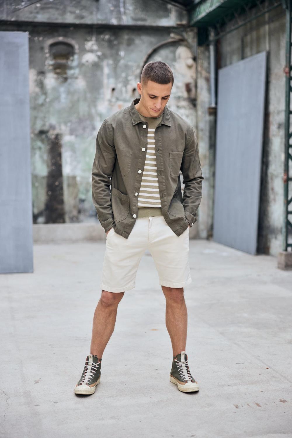 Freeman T. Porter Gino Short Epic Short Homme Light Gray