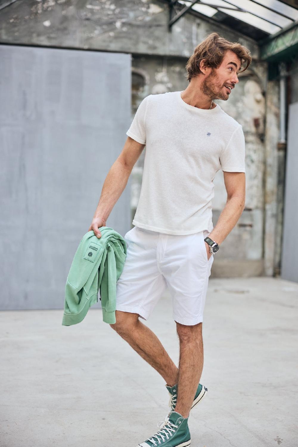 Freeman T. Porter Gino Short Spike Short Homme Bright White