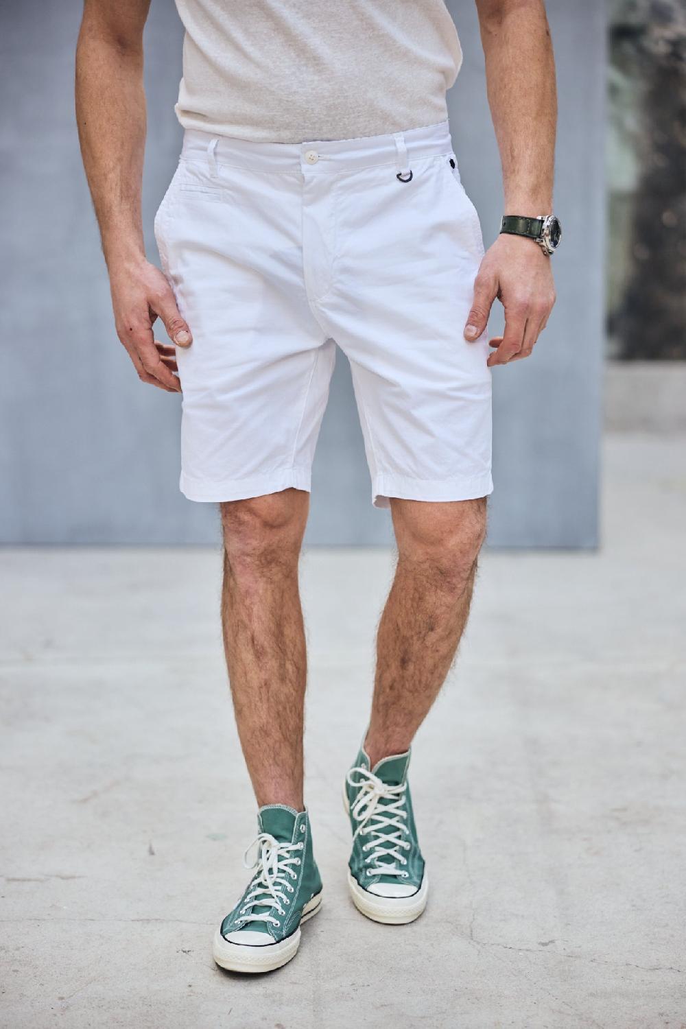 freeman t. porter Gino Short Spike Short Homme bright white