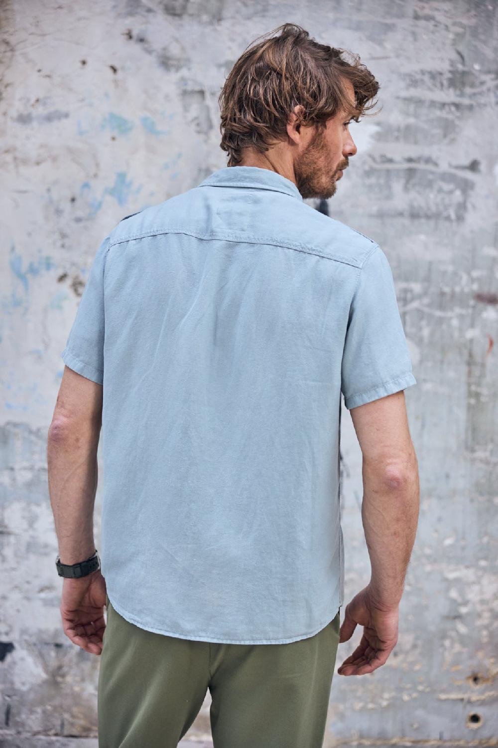 Freeman T. Porter Glenn Cosy Chemise Ajustée Homme Abyss