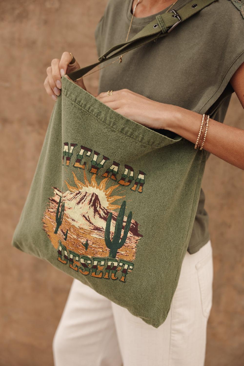 Freeman T. Porter Glenny Nevada Tote Bag Femme Khaki