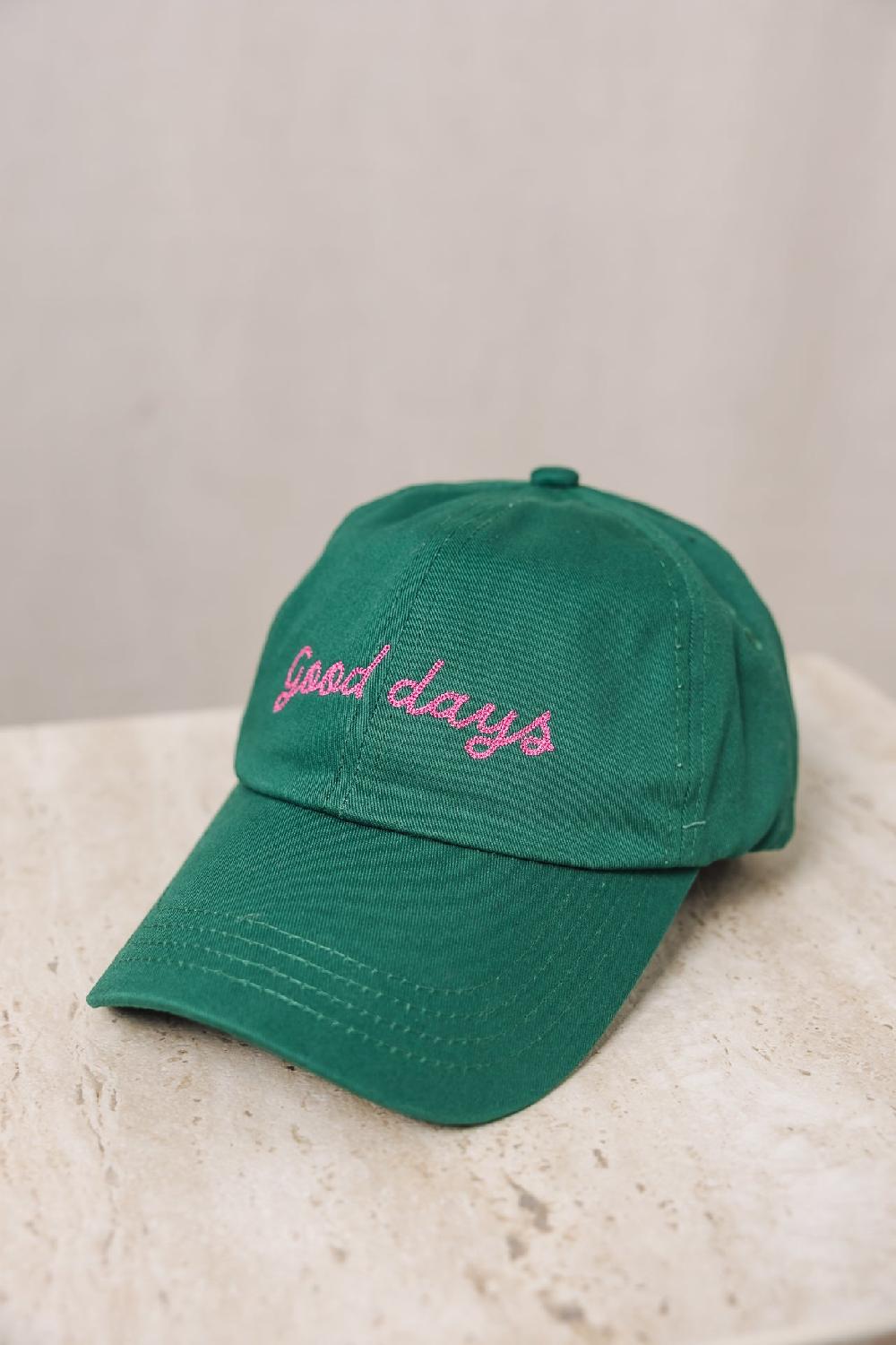 Freeman T. Porter Good Days Cap Casquette Brodée Femme Green
