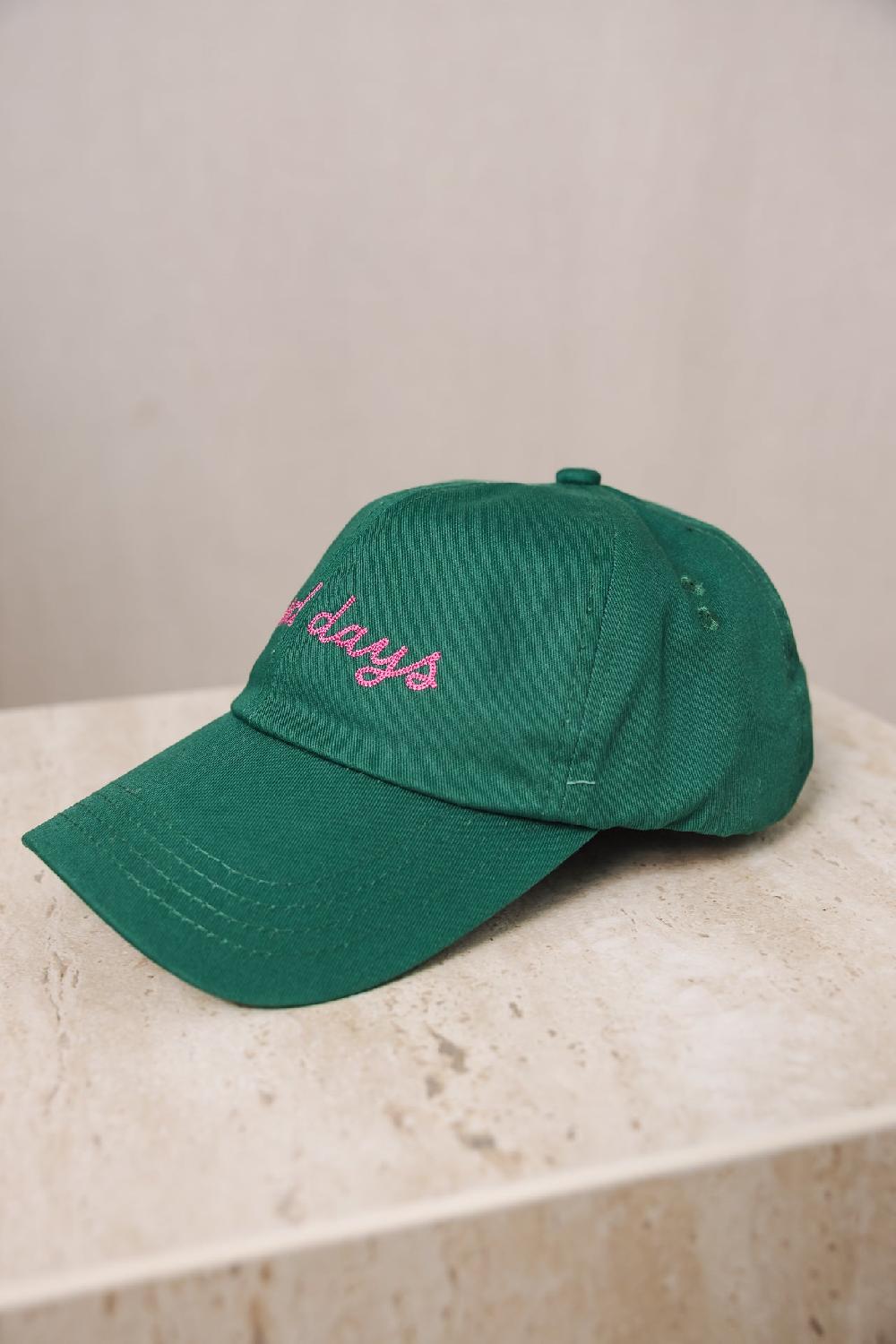 Freeman T. Porter Good Days Cap Casquette Brodée Femme Green